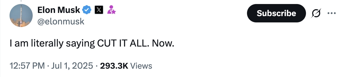 Musk Spoke